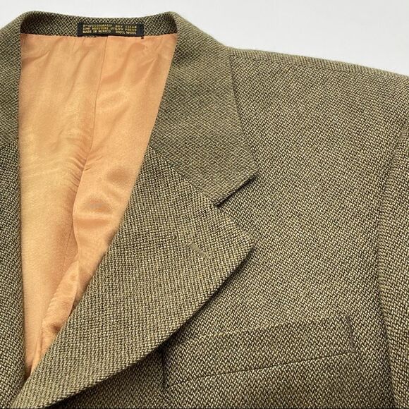 Men's 💯% Wool Suit Jacket Sz 42R - Picture 13 of 14